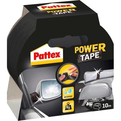 Pattex Power Tape Vodeodolná ručne trhateľná páska 10 m čierna