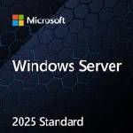 Microsoft Лиценз Microsoft Windows Server 2025 Standard, OEM, 16 ядра, PC (EP2-17659)