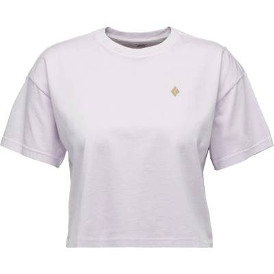 Black Diamond Дамска тениска Black Diamond Women's Diamond Crop S/S Tee T-shirt - Soft Lilac - размер XL (916-3679-0315)