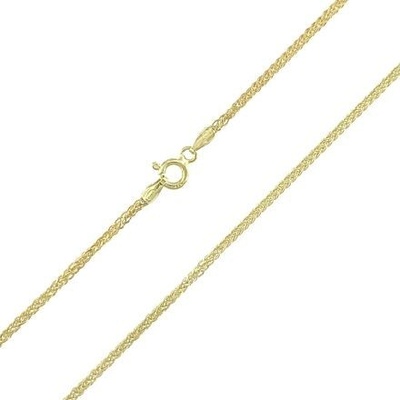 InfinitySilver Stříbrný pozlacený řetízek 1393030G55