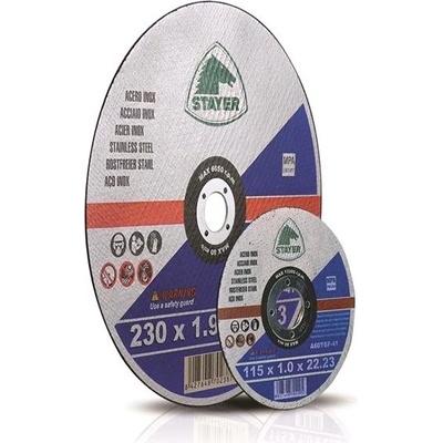 Stayer Standard Kotouč řezný T41 125 x 1,6 x 22,23 mm 3775.892