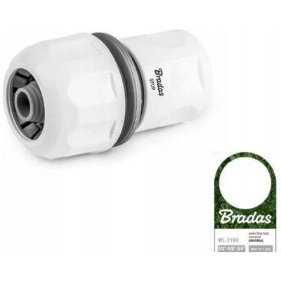Bradas Hadicová rýchlospojka 1/2", 5/8", 3/4" universal s funkciou stop