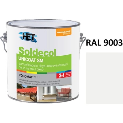 Het Soldecol UNICOAT SM 2,5L RAL 9003