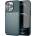 HQWear Калъф Silicone Thunder Case Flexible Tough Rugged, за iPhone 13 Pro, зелен (9145576216996)