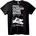 NOONEBRAND Тениска Run DMC Queens Kings - 6XL, Black