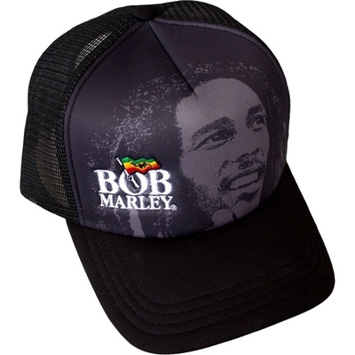Bob Marley Logo & Face Шапка с козирка Black UNI (BMAMBCAP07B)