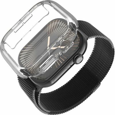 FIXED Pure s temperovaným sklem pro Apple Watch 10 42mm, čiré FIXPUW-1475-TR