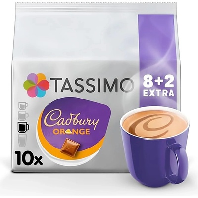 Douwe Egberts Tassimo Cadbury Orange горещ шоколад 8 бр