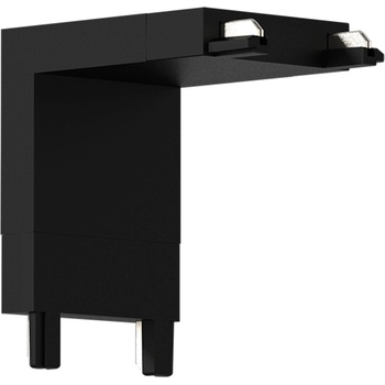 ELMARK КОНЕКТОР стена-таван за Ultra Slim магнитна релса ELMARK EL-USVJ - 3 COLOUR SERIES, черен (93USVJ/BL)