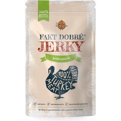Fakt Dobré Jerky Morčacie natural 20 g