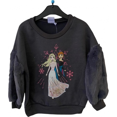 Frozen mikina přes hlavu Anna Elza šedá