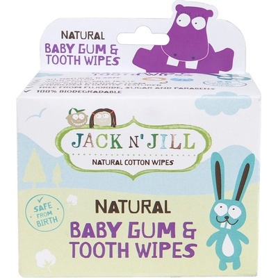 Jack N` Jill Obrúsky na ďasná a zuby pre bábätká 25 ks