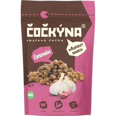 Čočkýna Křupavá čočka Česnek 40 g