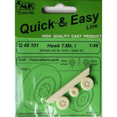 CMK Hawk T.Mk.I Wheels for Air/Italeri kit 1:48