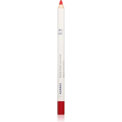Korres Solid Color Lip Liner молив-контур за устни цвят 03 Bright Red 1.2 гр
