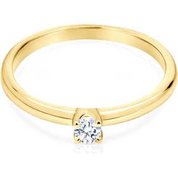 SAVICKI Годежен пръстен savicki: злато, диамант