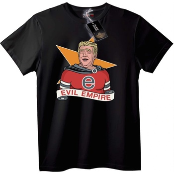 NOONEBRAND Тениска Evil Empire със суперхерои - 6XL, Black