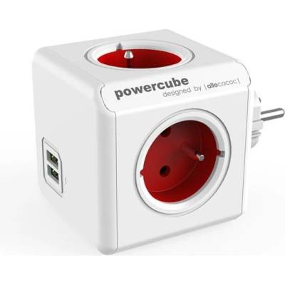 ALLOCACOC Powercube 16A Original USB červená
