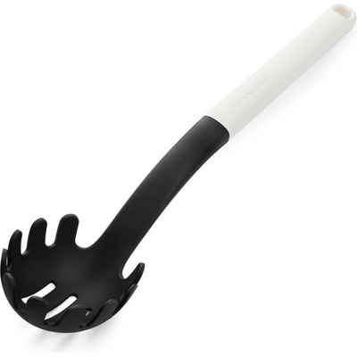 Naběračka na těstoviny KitchenAid Classic Collection 34 cm bílá KHA005OHPNG