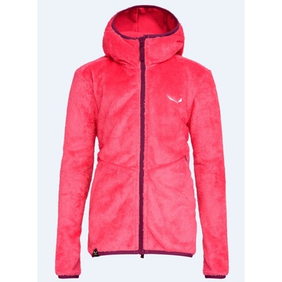 Salewa mikina Puez Furry PL K FZ HDY pink