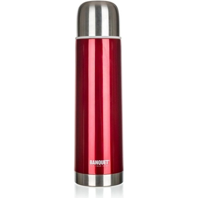 Banquet nerez Termoska Avanza 0,50 l red