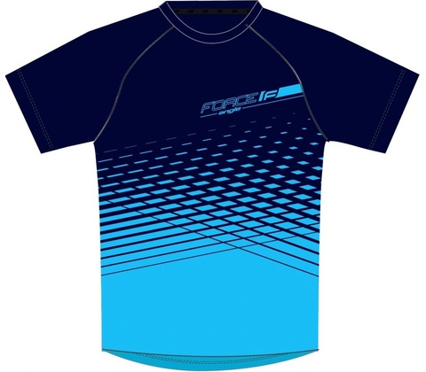 Force MTB ANGLE fluo-modrý