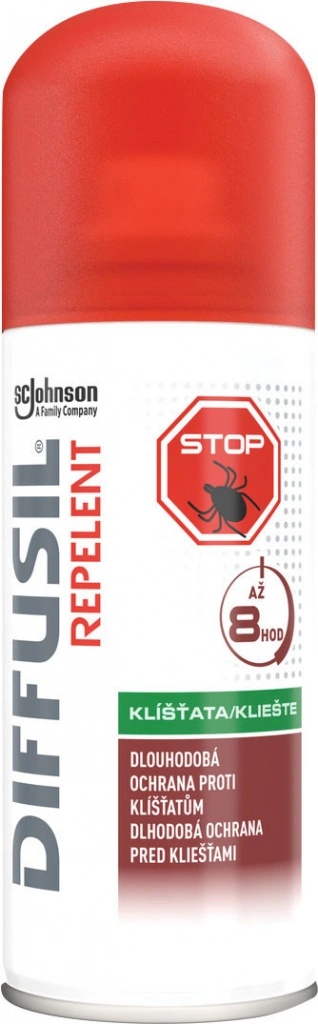 Diffusil repelent proti kliešťom rýchloschnúci spray 100 ml