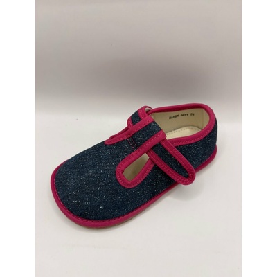 Protetika barefoot přezůvky Raven Navy Modrá