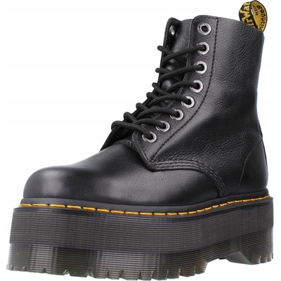 Dr. Martens dětské kozačky z přírodní kůže černé