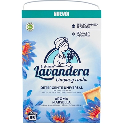 La Antigua Lavandera Сапун Lavandera Marseille прах за пране 4.675 кг, 85 дози