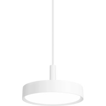 Louis Poulsen Висяща лампа Slim Round Suspended LED 4000K с дифузер опал Управление за осветление Dali 25 см бяла (5741099540)