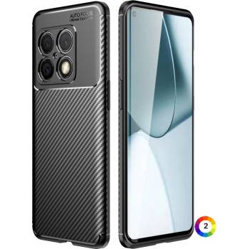 Image 1 of OnePlus 10 Pro 5G Удароустойчив Carbon Fiber Калъф и Протектор