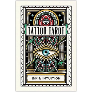 Laurence King Оригинални карти Таро Tattoo Tarot Ink & Intuition - Diana McMahon Collis & Megamunden