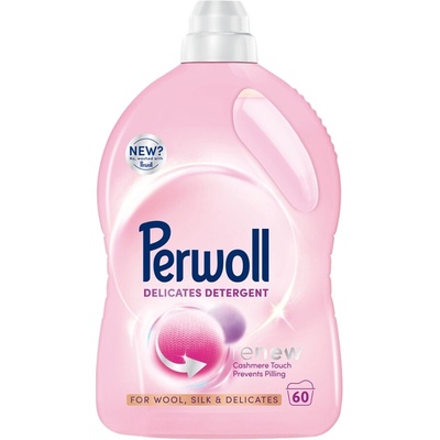 Perwoll Wool & Delicates Fiber Care prací gél 3 l 60 PD