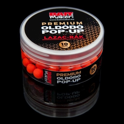 BAIT MAKER Premium rozpustné Pop Up 25g 10mm Losos-rak