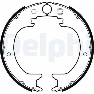 Sada brzdových čeľustí DELPHI LS2121