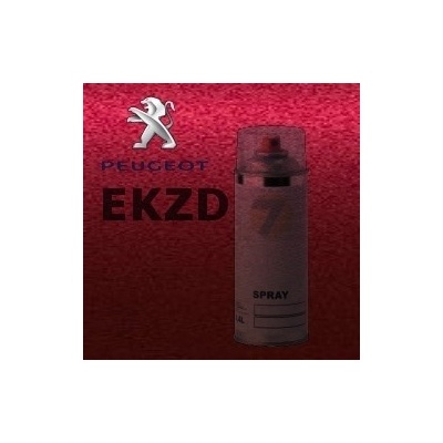 PEUGEOT EKZD ROUGE VULCAIN metalická barva Sprej 400ml
