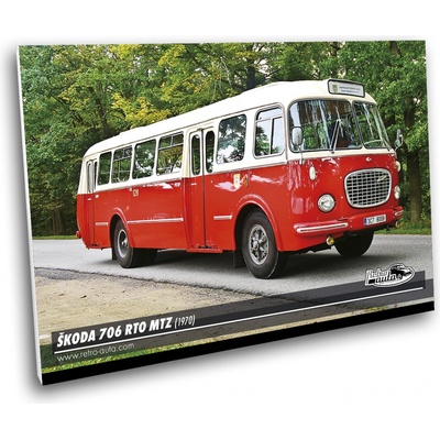 Obraz č. 06 - ŠKODA 706 RTO MTZ (1970) 100 x 70 cm