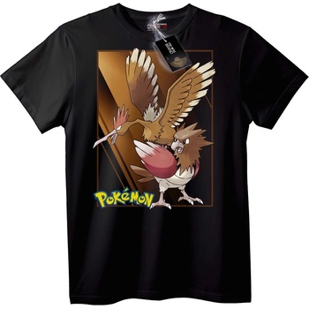 NOONEBRAND Тениска Pidgeot Pokémon - 2XL, Black