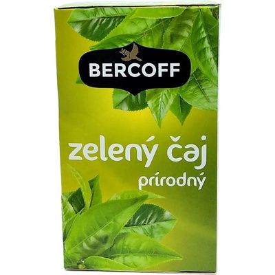Bercoff Green zelený čaj PRÍRODNÝ 15 x 2 g