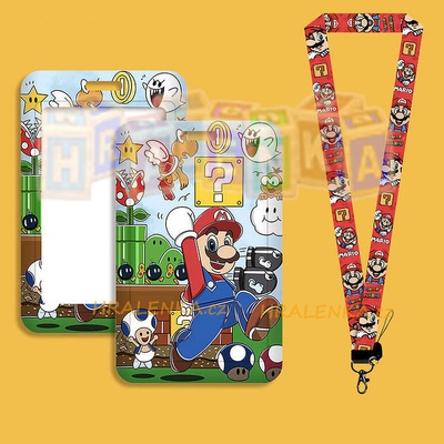 Šňůrka na krk s cedulkou Super Mario