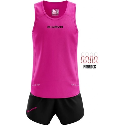 Givova Kit New York fuxia-black – Zboží Dáma