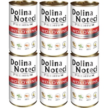 Dolina Noteci Долина Нотец PREMIUM, богата на говеждо месо, 6x400 г