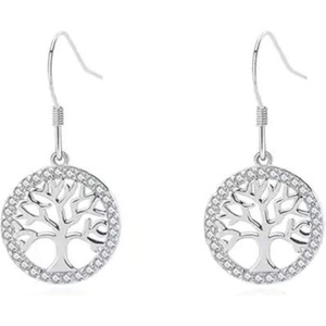 Silenti Jewelry Сребърни обеци "Генезис