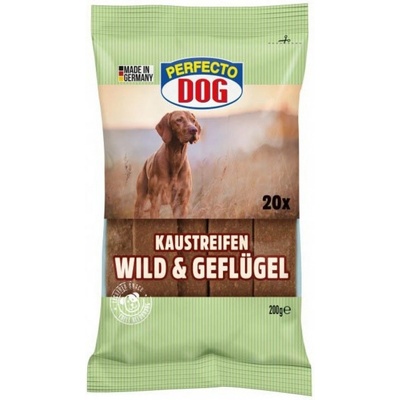 Perfecto Dog Masové plátky zvěřina drůbeží 20 ks 200 g