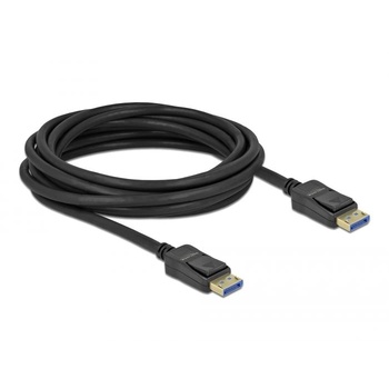 Delock DisplayPort kábel 8K 60Hz 40 Gbps 5m (80264) (DL80264) (DL80264)