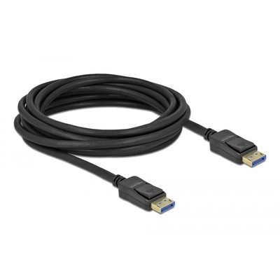 Delock DisplayPort kábel 8K 60Hz 40 Gbps 5m (80264) (DL80264) (DL80264)