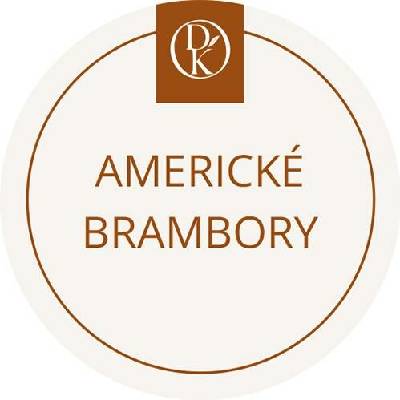 Davídkovo koření Etiketa Americké brambory béžová průměr 4,5 cm 1 ks