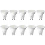 Lepro Led крушка lepro 200081-dw-eu-10 gu10 4.5w 6500k 10 броя (200081-dw-eu-10)