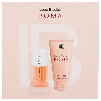 Laura Biagiotti Roma EDT 25 ml + tělové mléko 50 ml pro ženy dárková sada